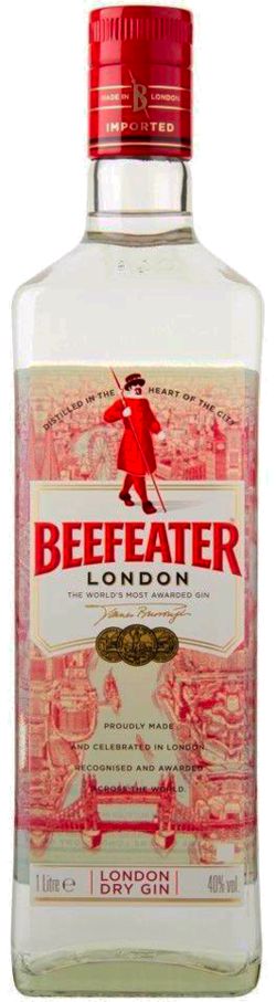 Beefeater 40% 1L (čistá fľaša)