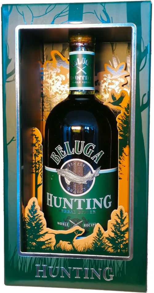 Beluga Hunting Herbal Noble Bitter 40% 0,7L v kartóne