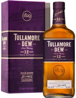 Tullamore D.E.W. Tullamore Dew 12-ročná 40% 0,7L v kartóne