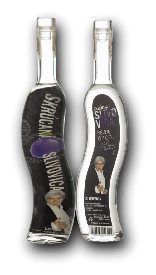 Skrúcaná Slivovica 50% 0.5L