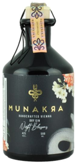 Munakra Night Blossoms Dry Gin 42% 0.5L