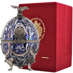 Imperial Collection Faberge Silver with Blue Flowers 40% 0.7L