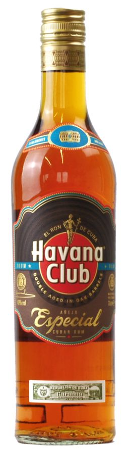 Havana Club Anejo Especial 40% 0,7L (čistá fľaša)