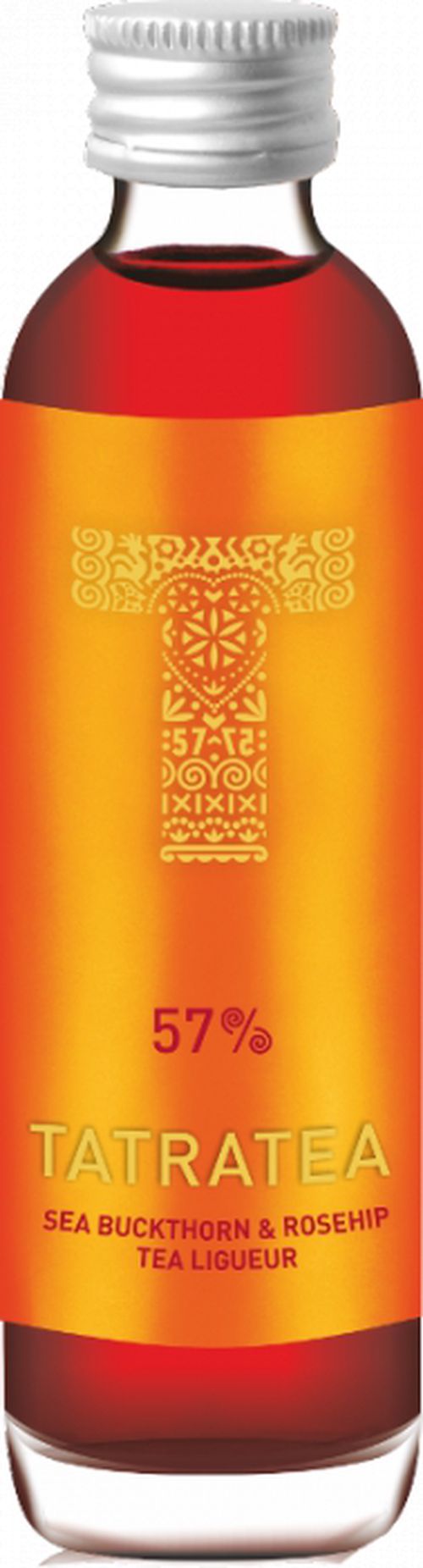 Tatratea Rosehip & Sea Buckthorn 57% 0,04L (čistá fľaša)
