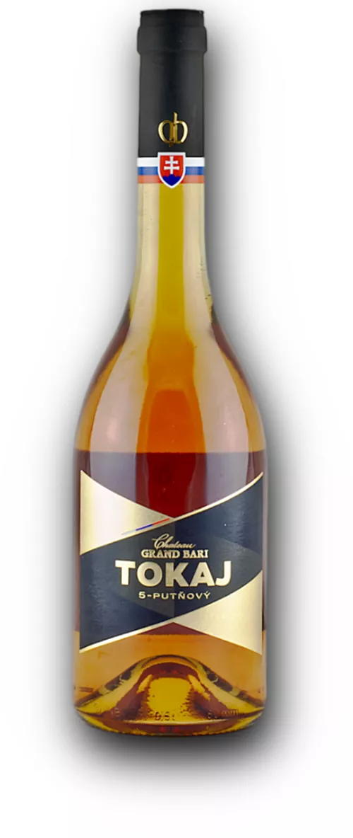 Grand Bari Tokaj 5 Putňový 2017 Sladké CHOP 10.5% 0.5L