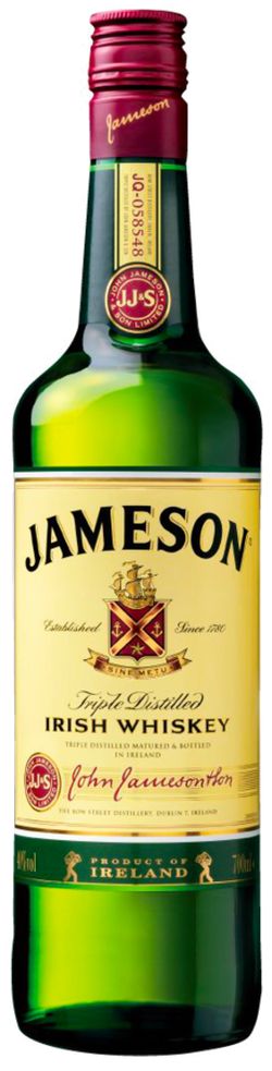 Jameson 40% 0,7L (čistá fľaša)