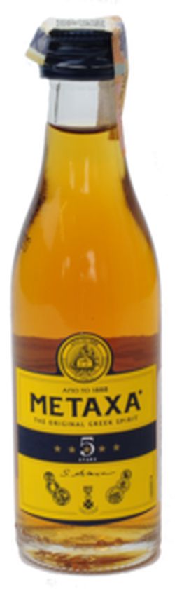 Mini Metaxa 5* 38% 0,05L