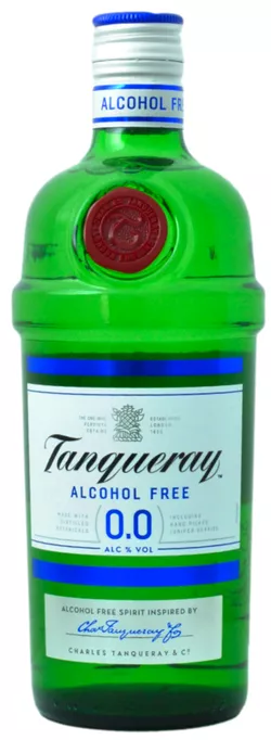 Tanqueray 0,0% Alcohol FREE 0,7 l (čistá fľaša)