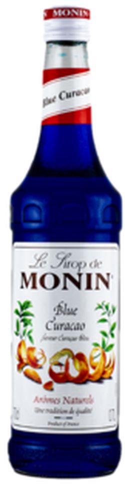 Le Sirop de MONIN Blue Curacao 0.7L