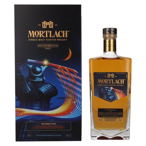 Diageo Mortlach The Katana's Edge Special release 2023 57,8% 0,7L v kazete