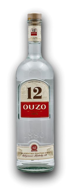 Ouzo 12 40% 1.0L