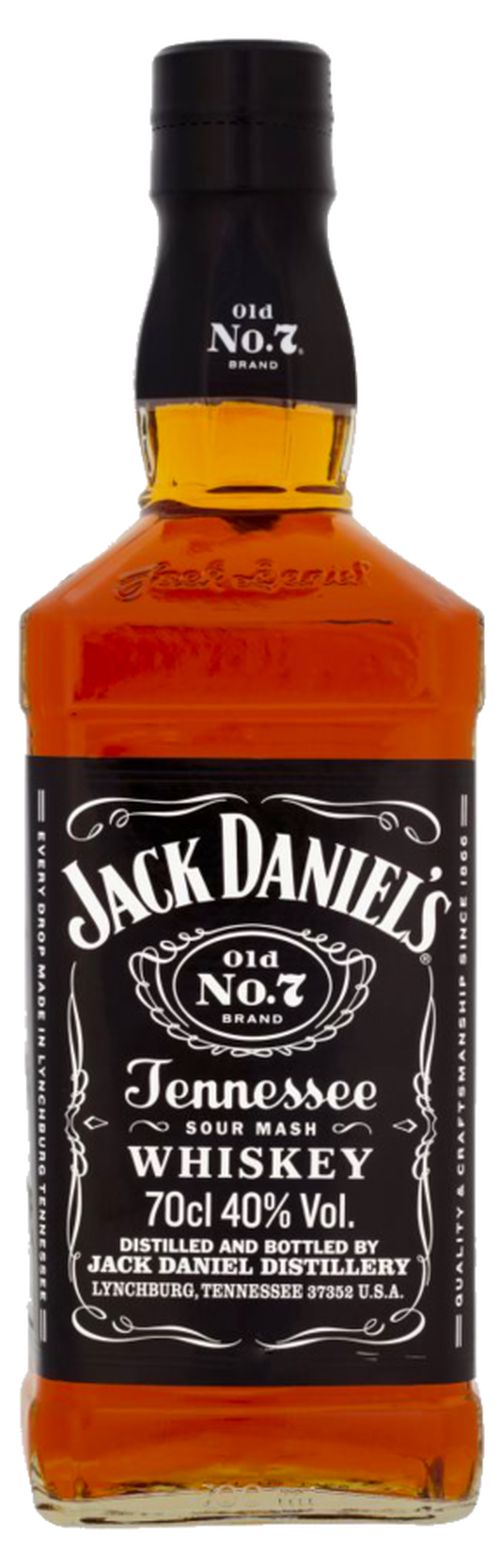 Jack Daniel's 40% 0,7L (čistá fľaša)