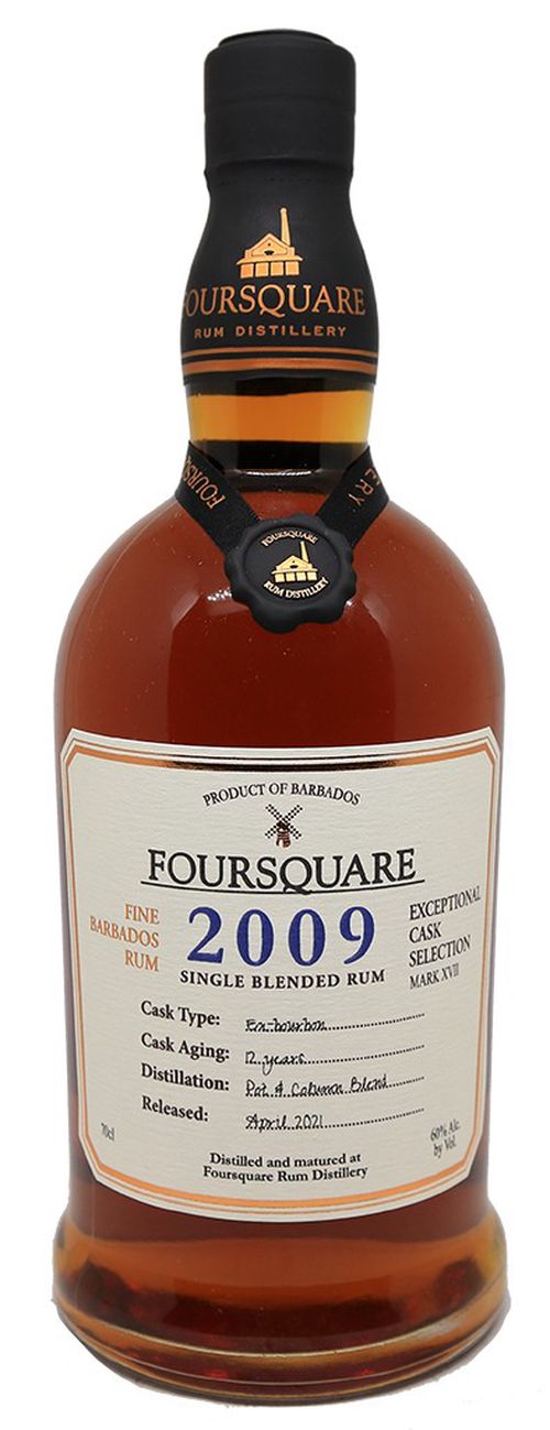 Foursquare 2009 Cask Strenght 60% 0,7L