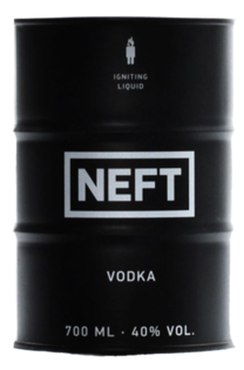 Neft Vodka Black Barrel 40% 0,7 l