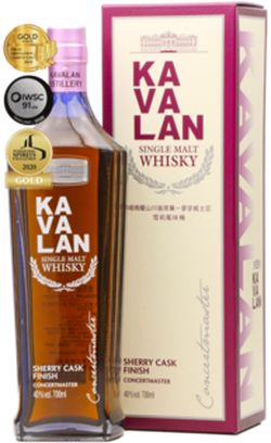 Kavalan Concertmaster Sherry Cask Finish 40% 0,7L