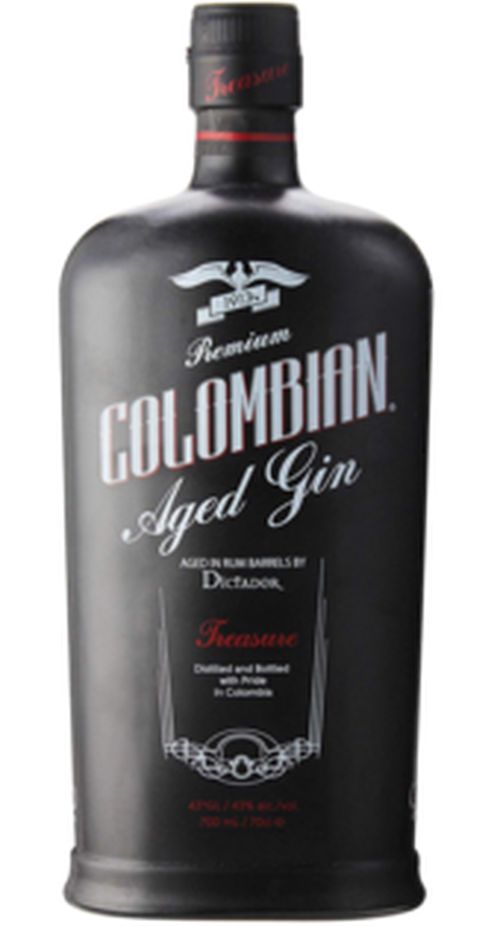 Dictador Premium Colombiana Treasure Black 43% 0,7l