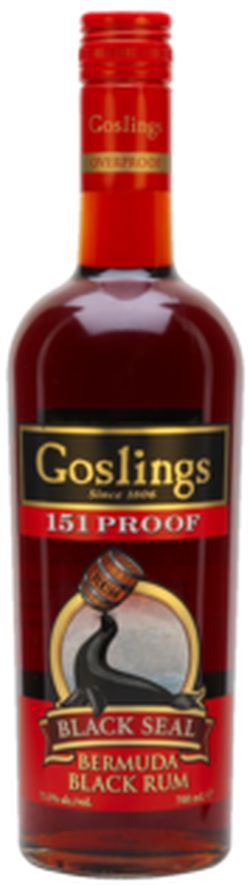 Goslings Black Seal 151 Overproof 75,5% 0,7l