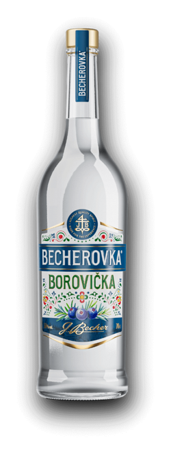 Becherovka Borovička 38% 0.7L