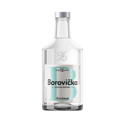 Žufánek Borovička 45% 0,5L (čistá fľaša)