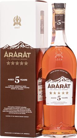 Ararat 5y 40% 0,7 l (kazeta)