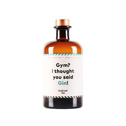 Gym? I Thought You Said Gin!