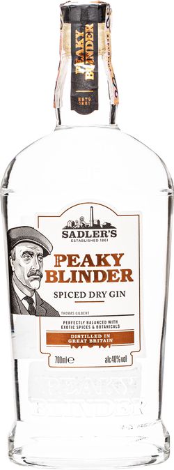 Peaky Blinder spiced gin 40% 0,7L (čistá fľaša)
