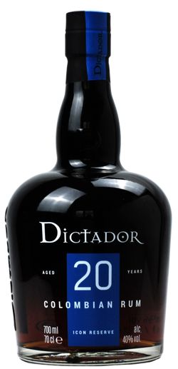 Dictador 20y 40% 0,7 l (kartón)
