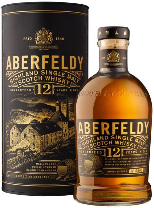 Aberfeldy 12y 40% 1 l (tuba)