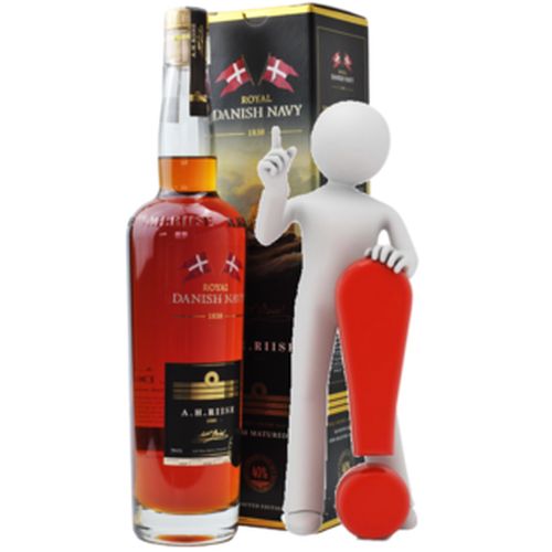 A. H. Riise Royal Danish Navy Original Strength 40% 0,7L