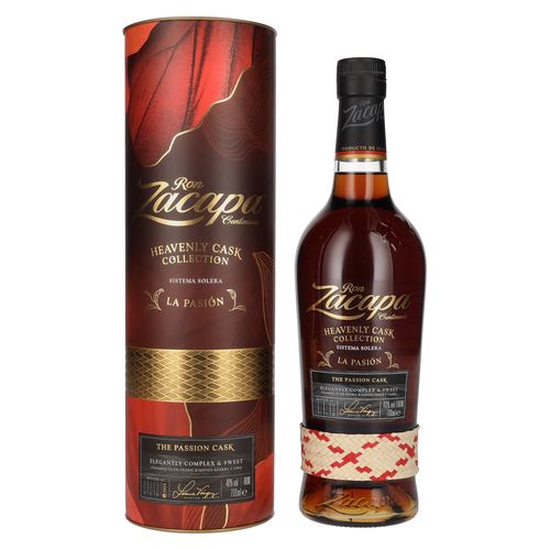 Zacapa La Pasión Heavenly cask 40% 0,7L v tube