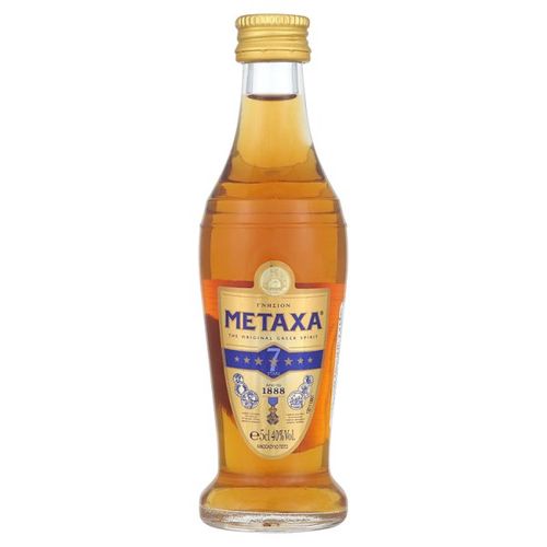 Metaxa 7* 40% 0,05L (čistá fľaša)