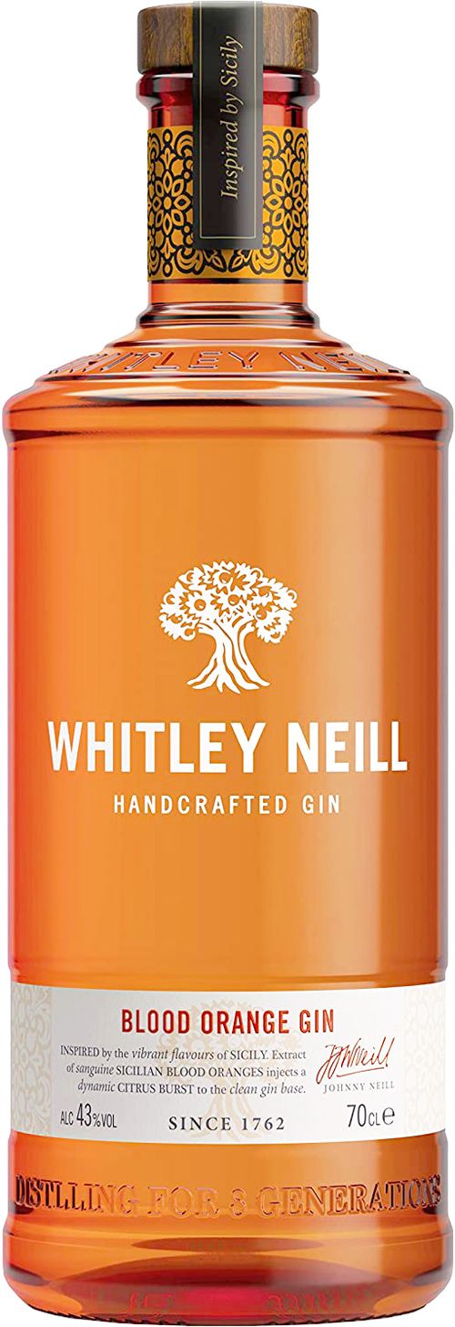Whitley Neill Blood Orange gin 43% 0,7L