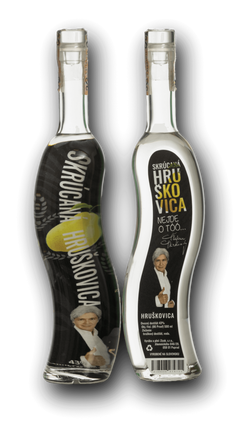 Skrúcaná Hruškovica 43% 0.5L