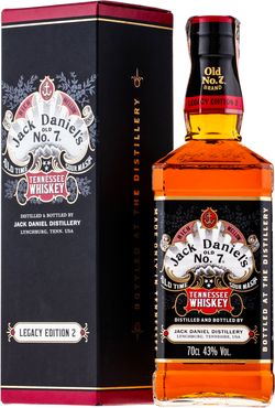 Jack Daniel´s Legacy edition No.2 43% 0,7L (kartón)