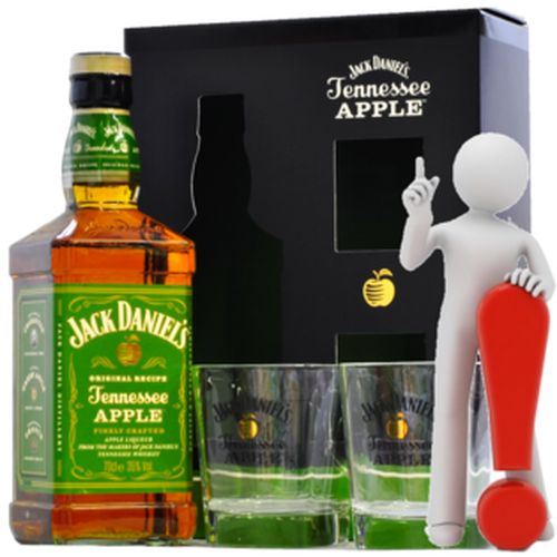 Jack Daniel's Tennessee Apple + 2 Poháre 35% 0,7L