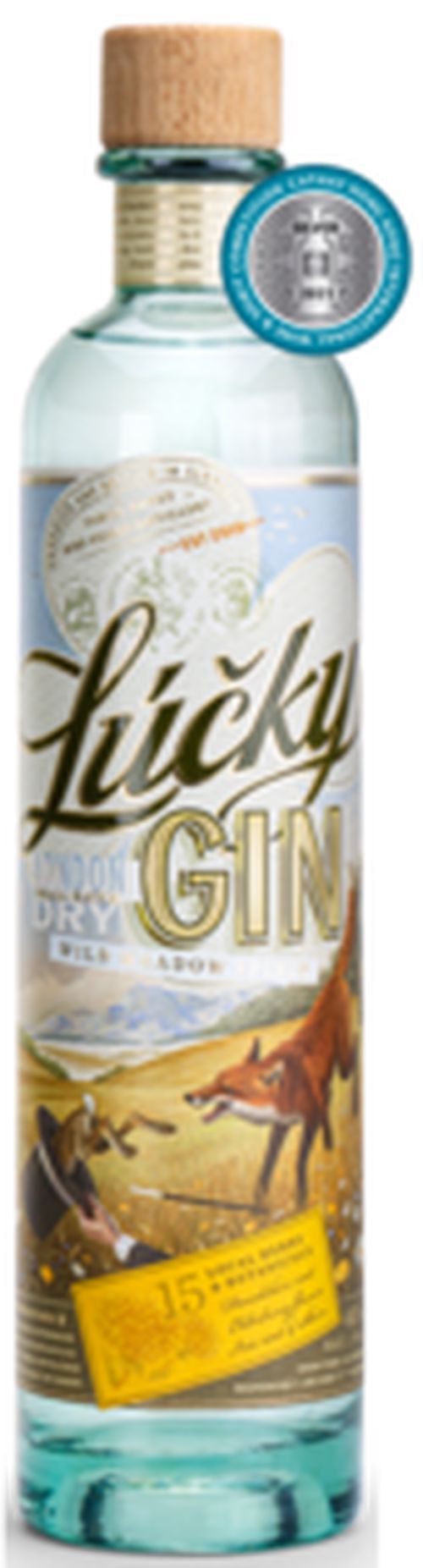 Lúčky Gin 40% 0,7L