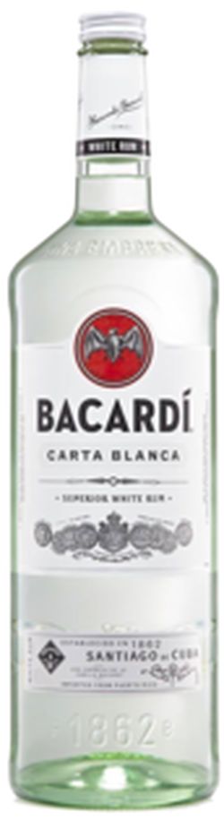 Bacardi Carta Blanca 37,5% 3l