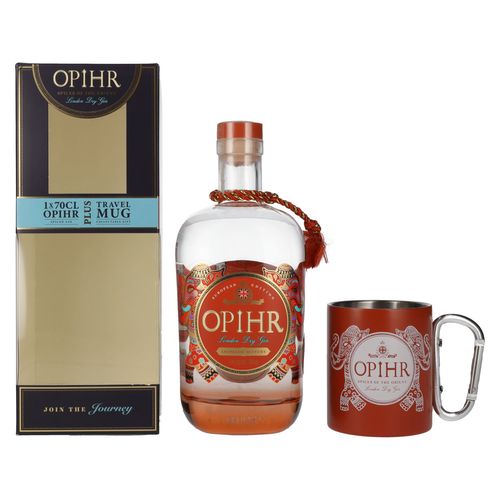 Opihr European edition 43% 0,7L + plechový hrnček ean: 5010296012644