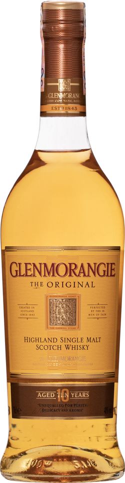 Glenmorangie 10y 40% 0,7 l (čistá fľaša)