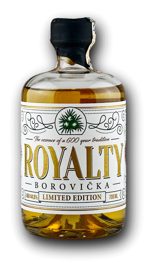 Royalty Borovička 8YO 44.8% 0.7L