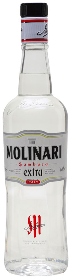 Sambuca Molinari Extra 40% 0,7L (čistá fľaša)