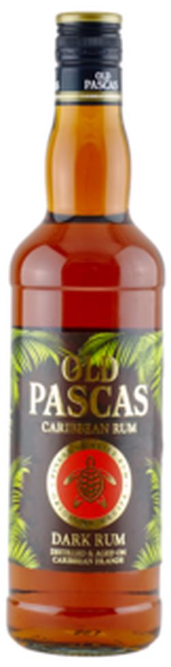 Old Pascas Dark Rum 37.5% 0.7L