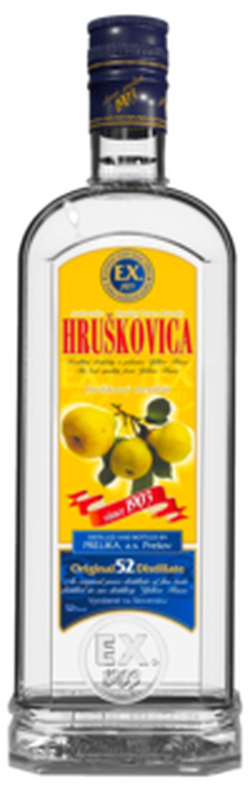 Hruškovica 52% 0,7l