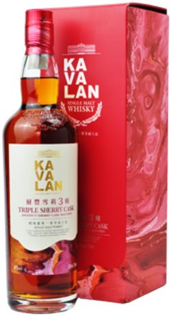 Kavalan Triple Sherry Cask 40% 0,7L