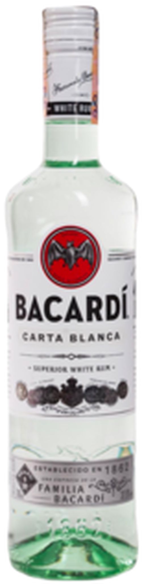 Bacardi Carta Blanca 37,5% 0,7l