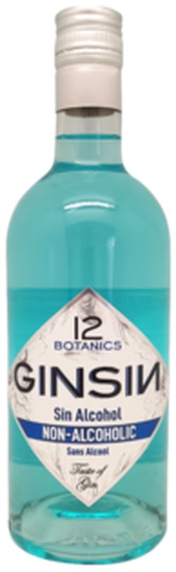 Gin Sin Premium 12 Botanics Alcohol Free 0.0% 0.7L