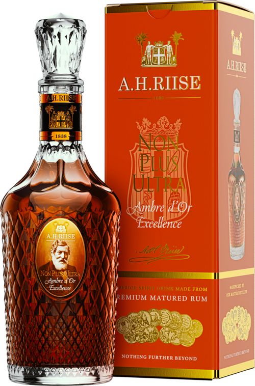 A.H. Riise Non Plus Ultra Ambre d'Or Excellence 42% 0,7L (kartón)