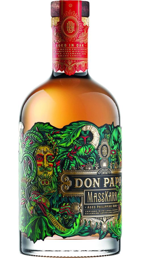 Don Papa Masskara limited edition 40% 0,7L (čistá fľaša)