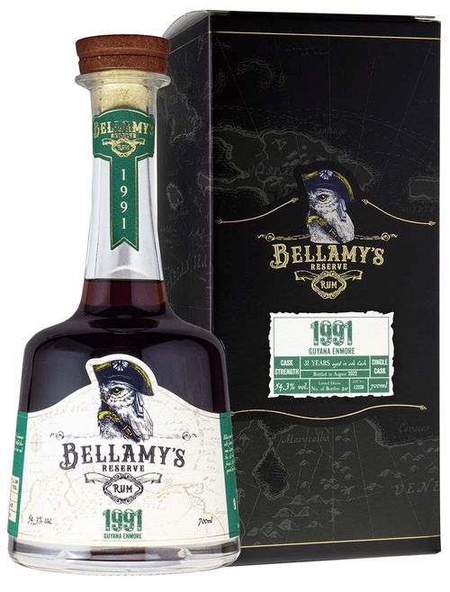 Bellamy’s Guyana Enmore 1991 Cask Strength 31 Y.O., GIFT