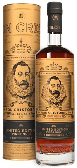 Ron Cristobal Santa Maria Pinot Noir 43%, 0,7L v tube